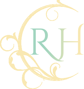 RH & Flourish in deep purple - Rhonda Hopkins